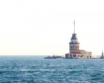 Maiden Tower off the coast of Uskudar