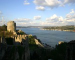 a look from Rumeli Fortress to Bosphorus