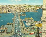 Galata Bridge from Yenicamii Mosque